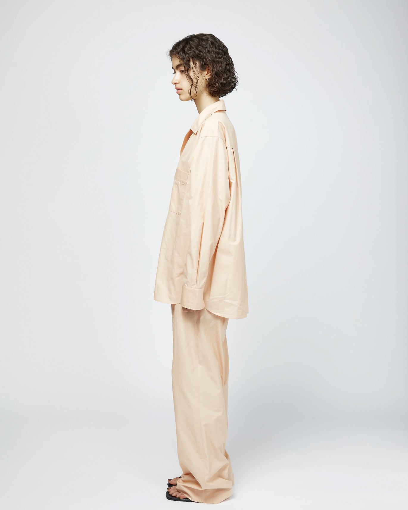 Loungewear/ Organic cotton Long Sleeve Shirt
