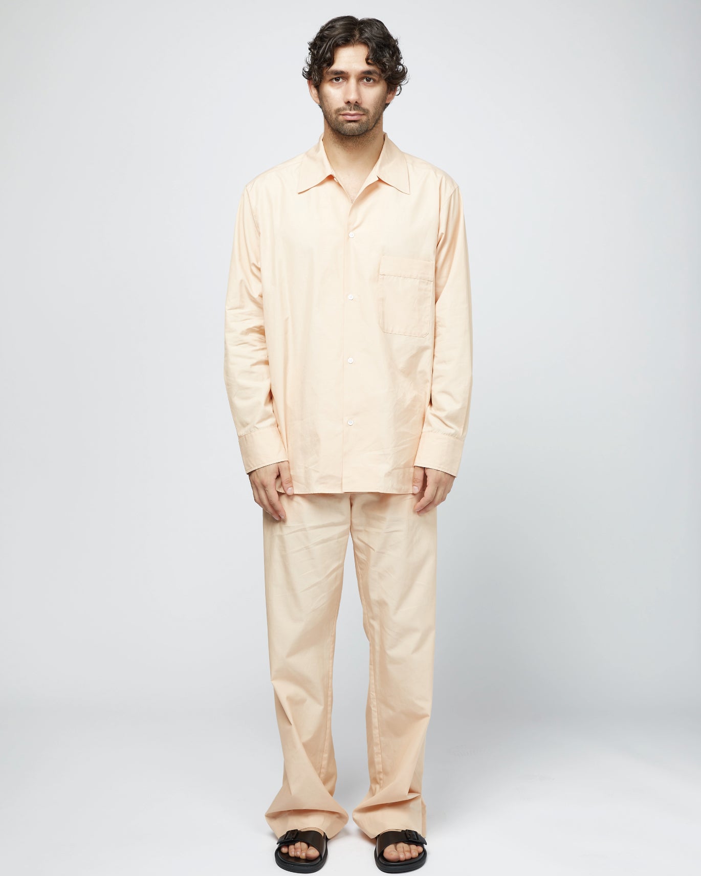 Loungewear/ Organic cotton Long Sleeve Shirt