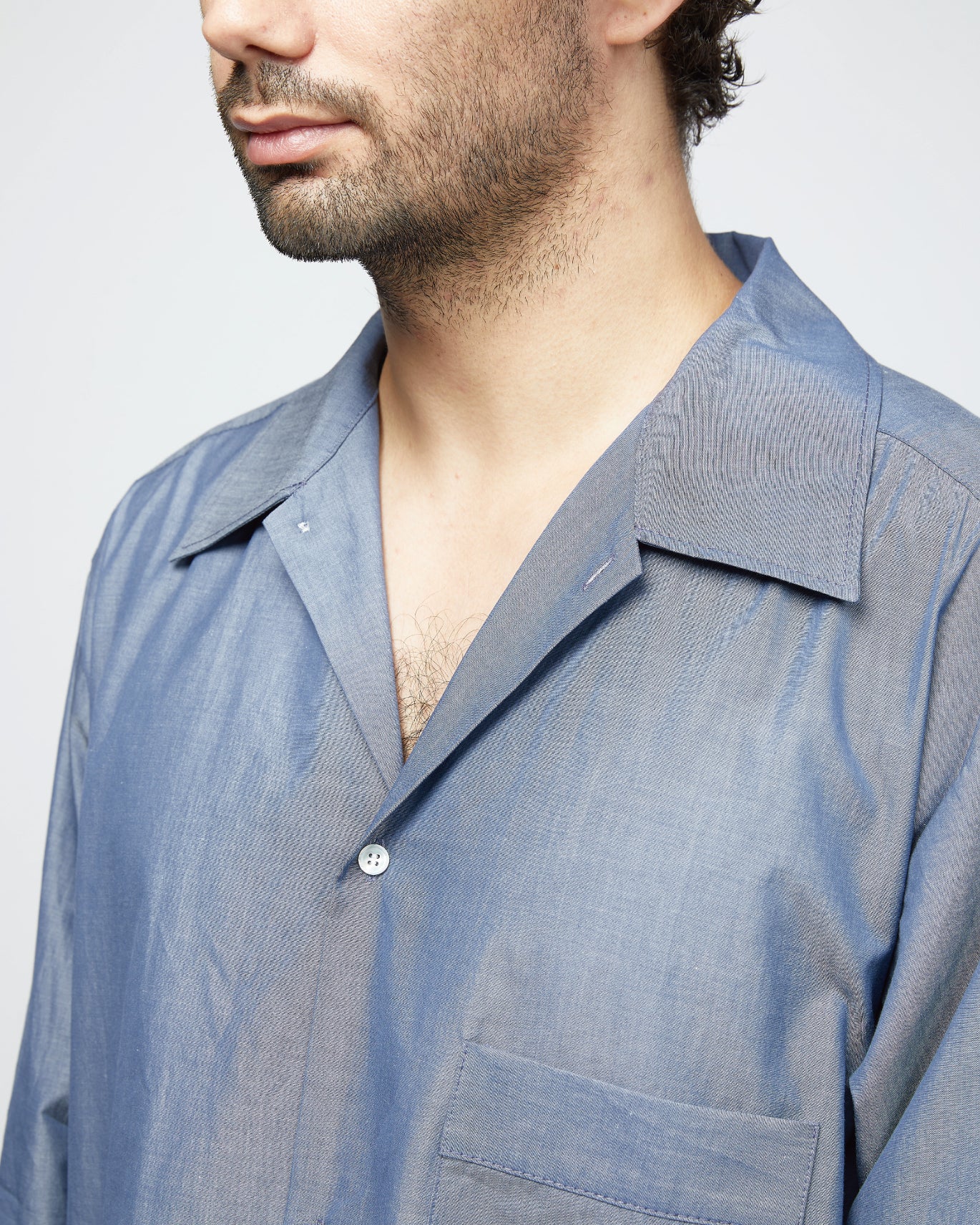 Loungewear/ Organic cotton Long Sleeve Shirt
