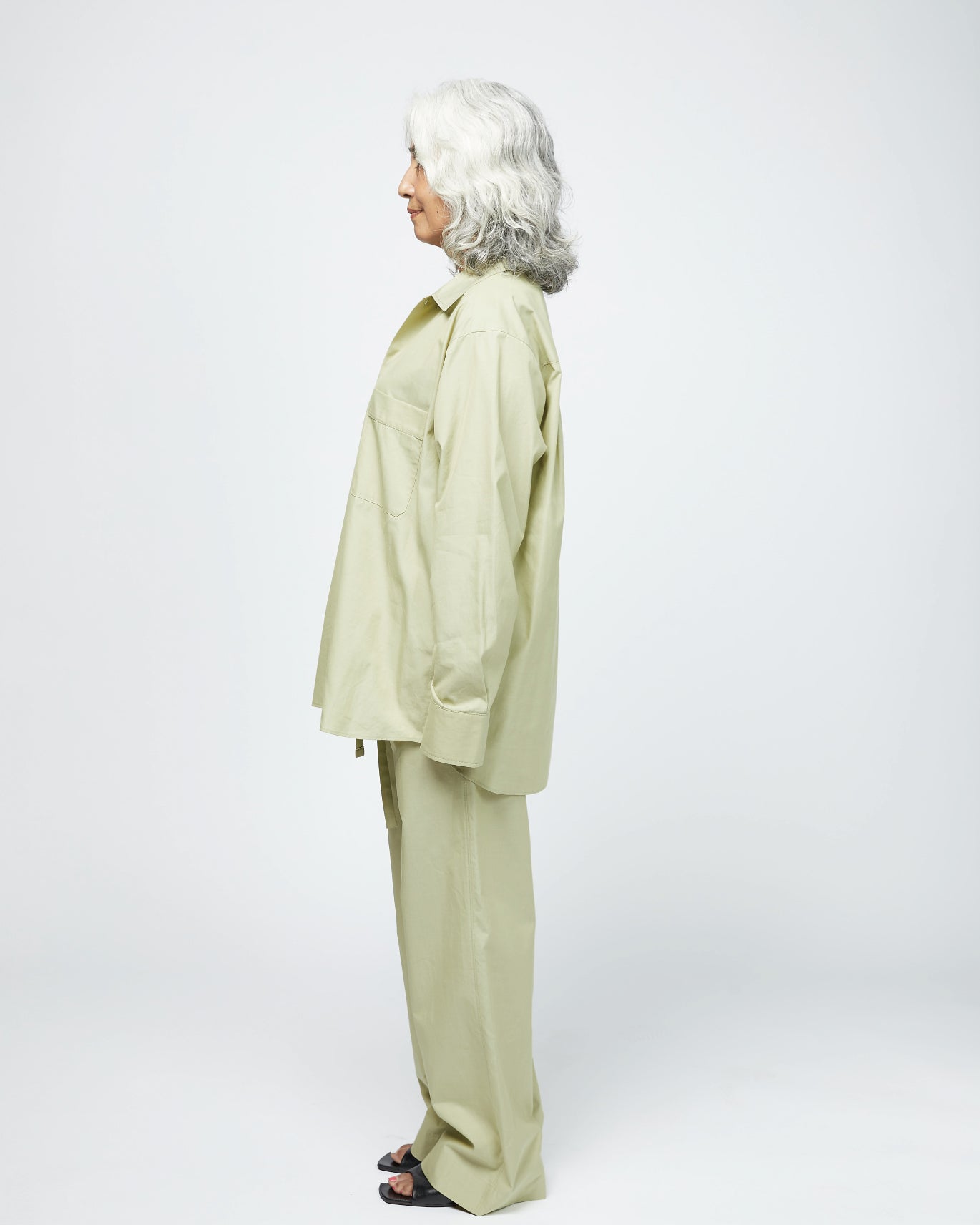 Loungewear/ Organic cotton Long Sleeve Shirt
