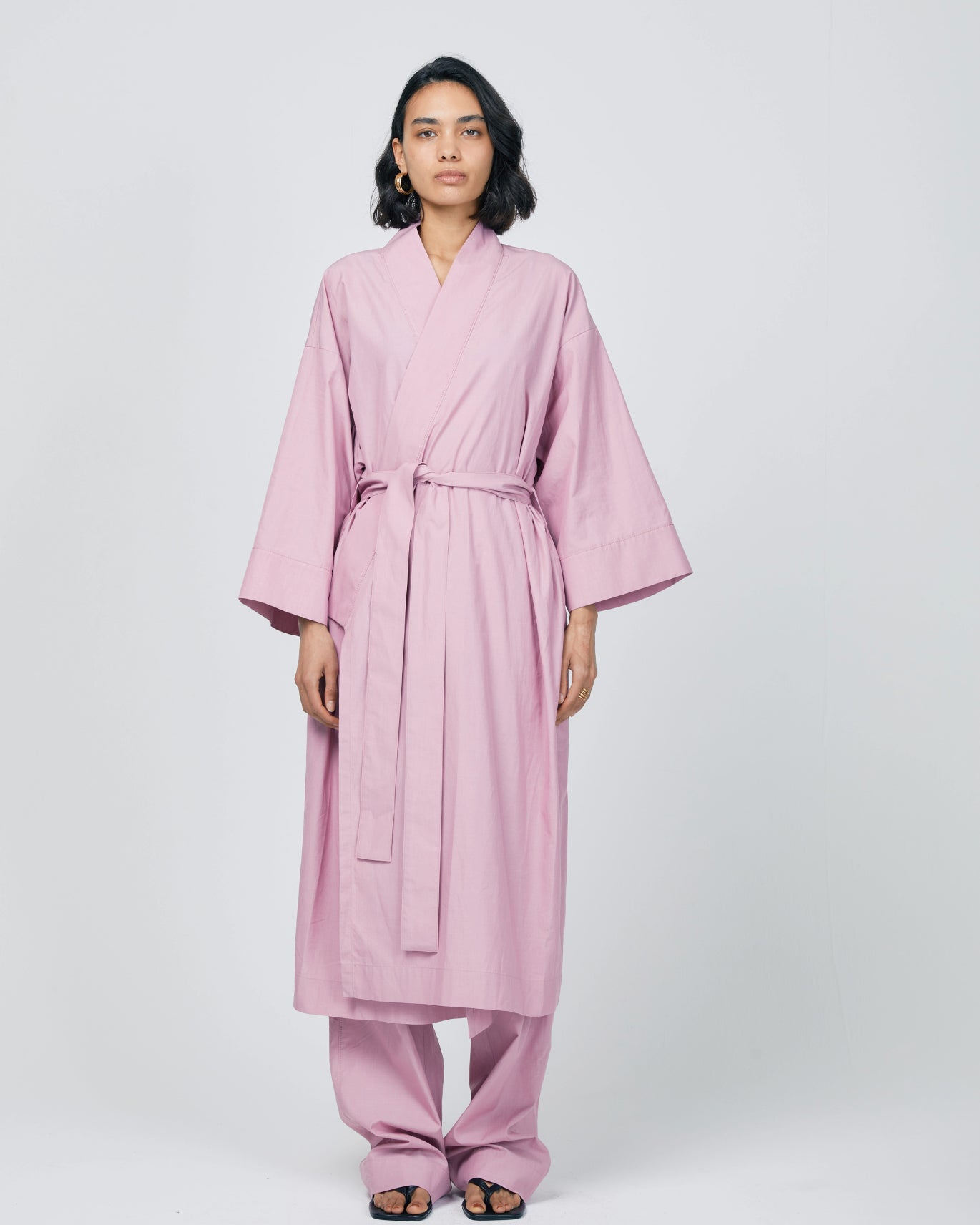 Loungewear/ Organic cotton Yukata Robe