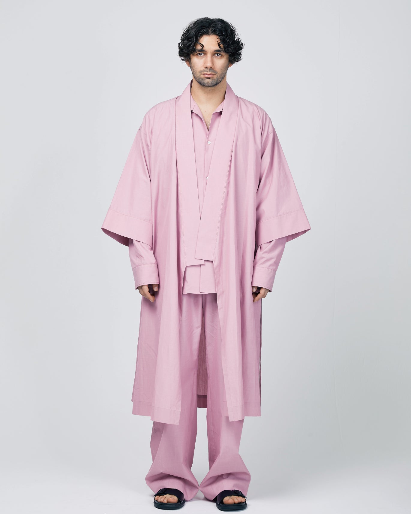 Loungewear/ Organic cotton Yukata Robe