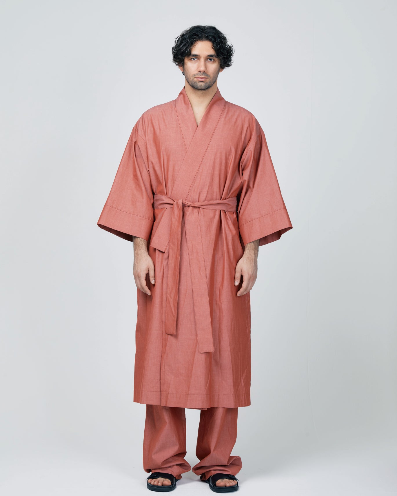 Loungewear/ Organic cotton Yukata Robe